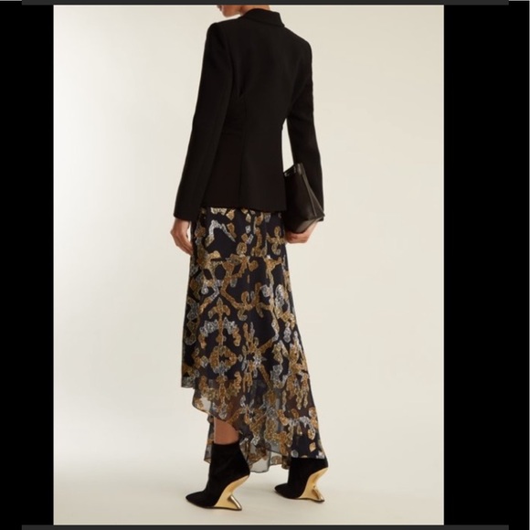 Salvatore Ferragamo Bolgheri Velvet Ankle Booties - Picture 2 of 8